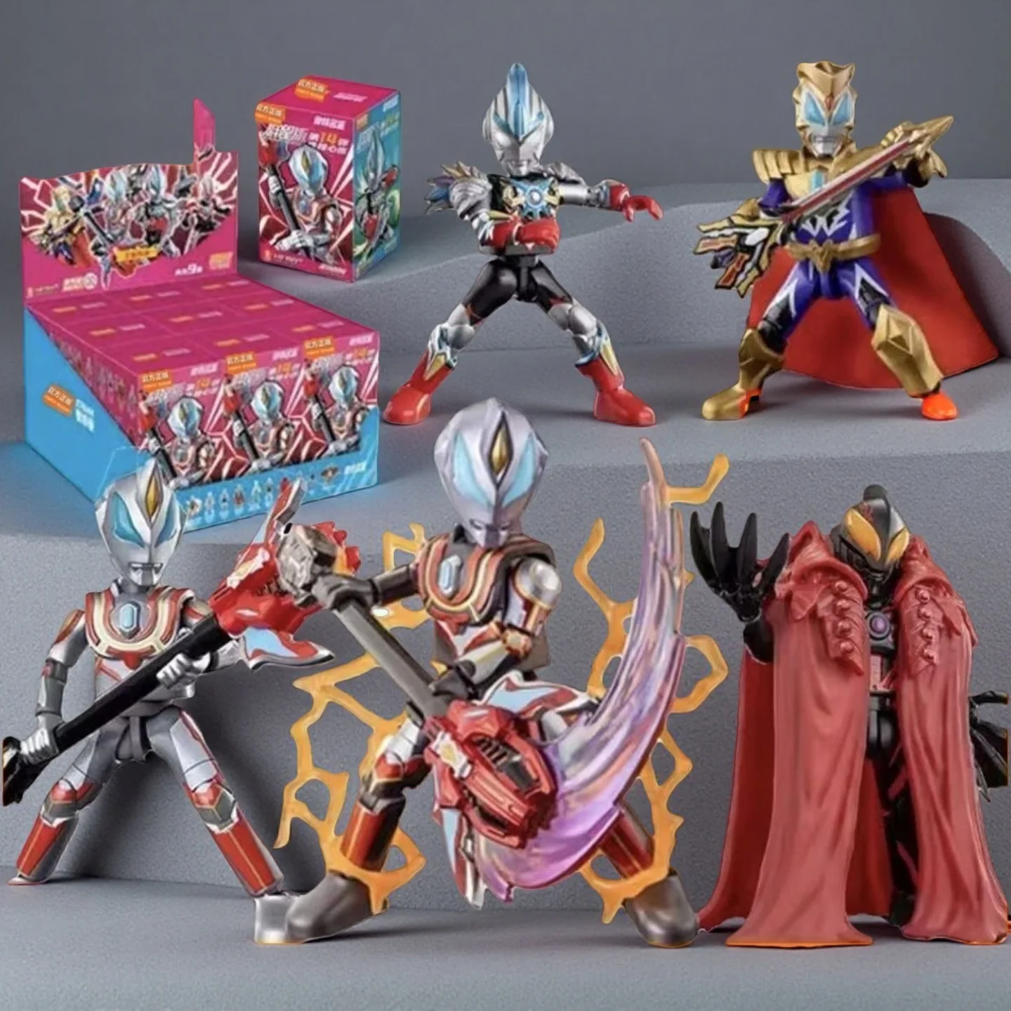 

Blokees BLOKS Ultraman Stars Edition Vol 14 Connect Wish Building Blocks Emperor Belial Geed Assembly Toy