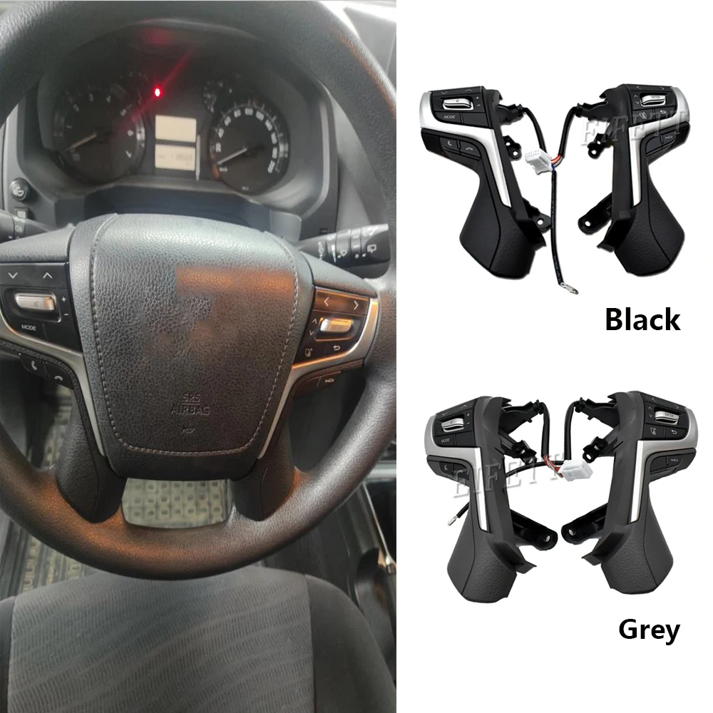 

Multi-media Buttons Bluetooth Phone Steering Wheel Audio Control Button For Toyota Land Cruiser Prado 2016 2017 2018