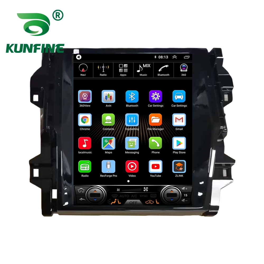 

Ekran Tesla Octa Core 4 ГБ ОЗУ 64 ГБ ПЗУ Android Автомобильный DVD GPS-плеер Deckless Автомобильная стереосистема для Toyota FORTUNER Radio