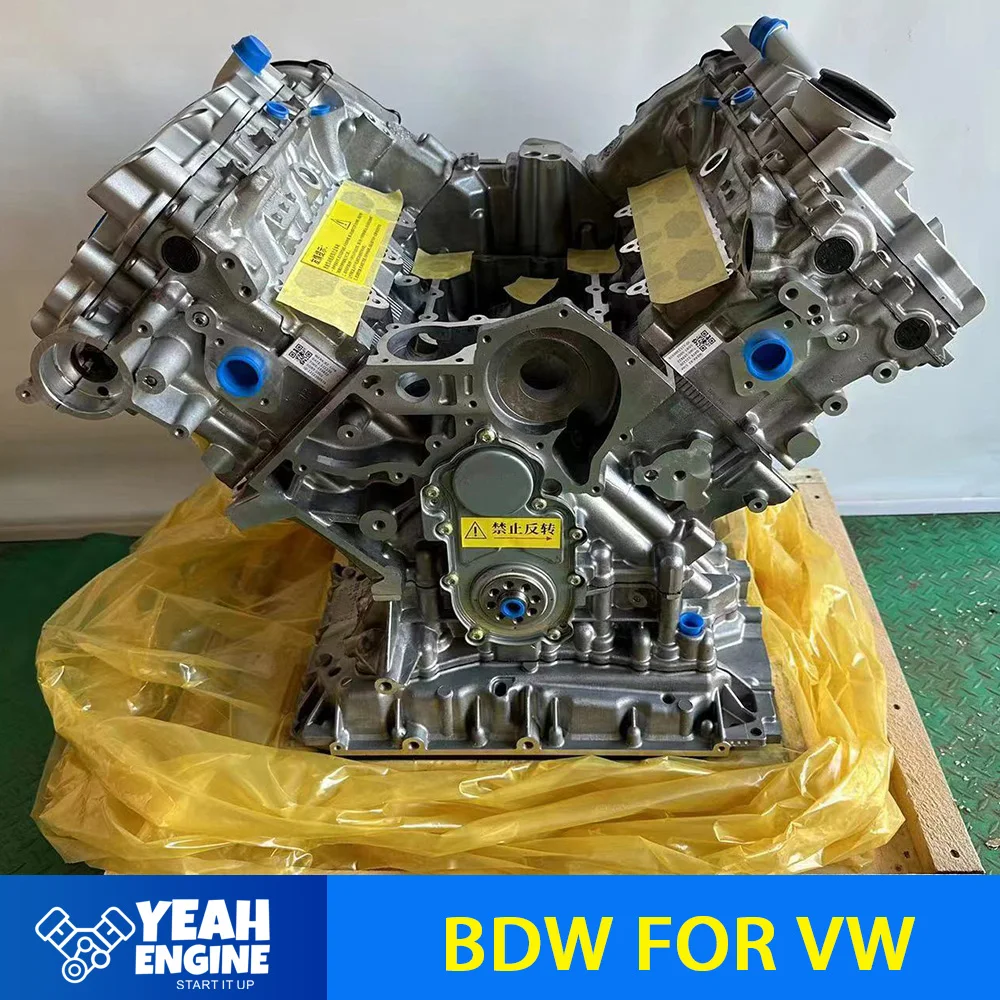 محرك بنزين 2.4L 6 اسطوانات BDW لأودي A6 C6 كتلة اسطوانة طويلة قطع غيار السيارات