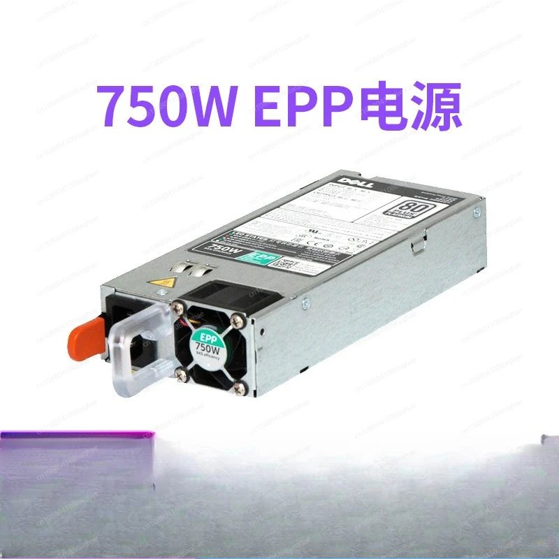 مصدر طاقة الخادم 495 وات، 750 وات، 1100 وات لـ DELL R720 R630 R730xD T630 R740 750 وات مصدر طاقة تيار متردد/تيار مستمر CWKMX D75 0E-S