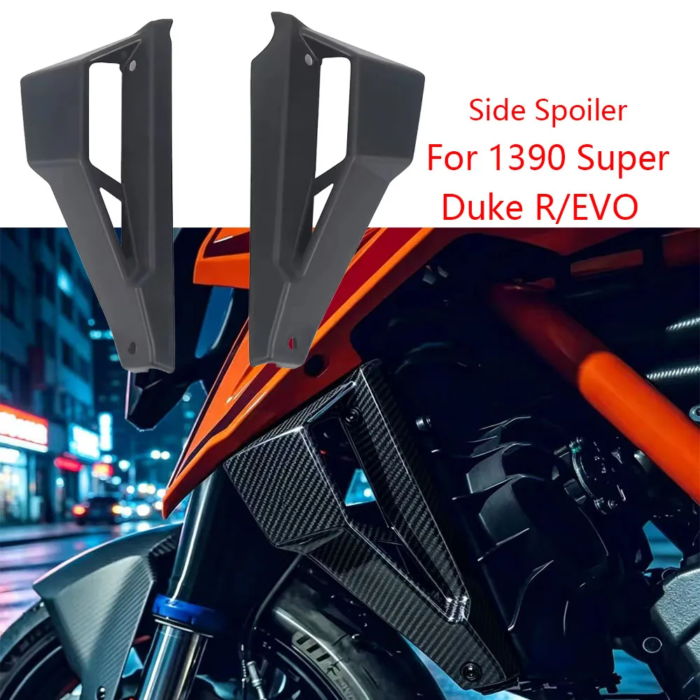 2024-2026 New Motorcycle For 1390 Super Duke R Side Wing Side Spoiler 1390 Super Duke R EVO Front Spoiler Lower Spoiler Flank