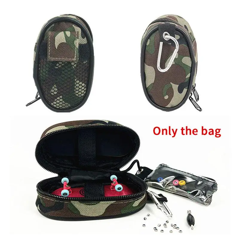

Finger Skateboard Accessories Camouflage Professional Fingerboard Storage Bags Finger Board Toy's Carry Case Mini Pouch Bag 2026