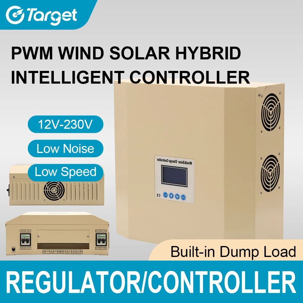 

110V 24V 48V 2000W-25000W Wind Solar Hybrid Charge Controller MPPT Charge for Solar Panel Wind Turbine Lithium Lead Acid Battery