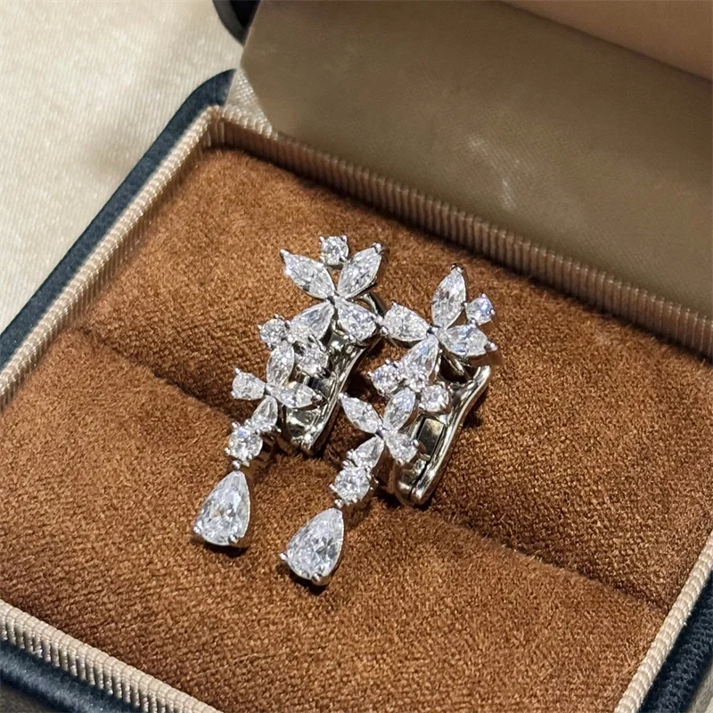 Which Leaf: A Comprehensive Review of the Fashion Flower Shape Earring 925 Sterling Silver Jewelry with 3A Cubic Zirconia