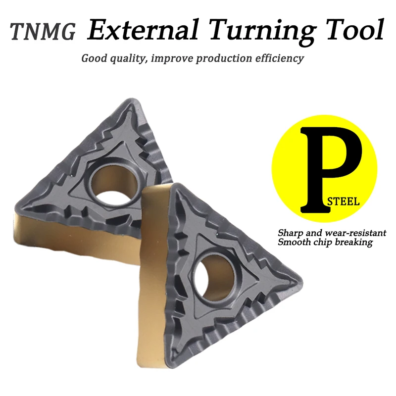 

20PCS TNMG160404 CQ PC4225 External Turning Tools Tnmg 160404 Cermet Grade Carbide insert Lathe cutter Tool turning insert