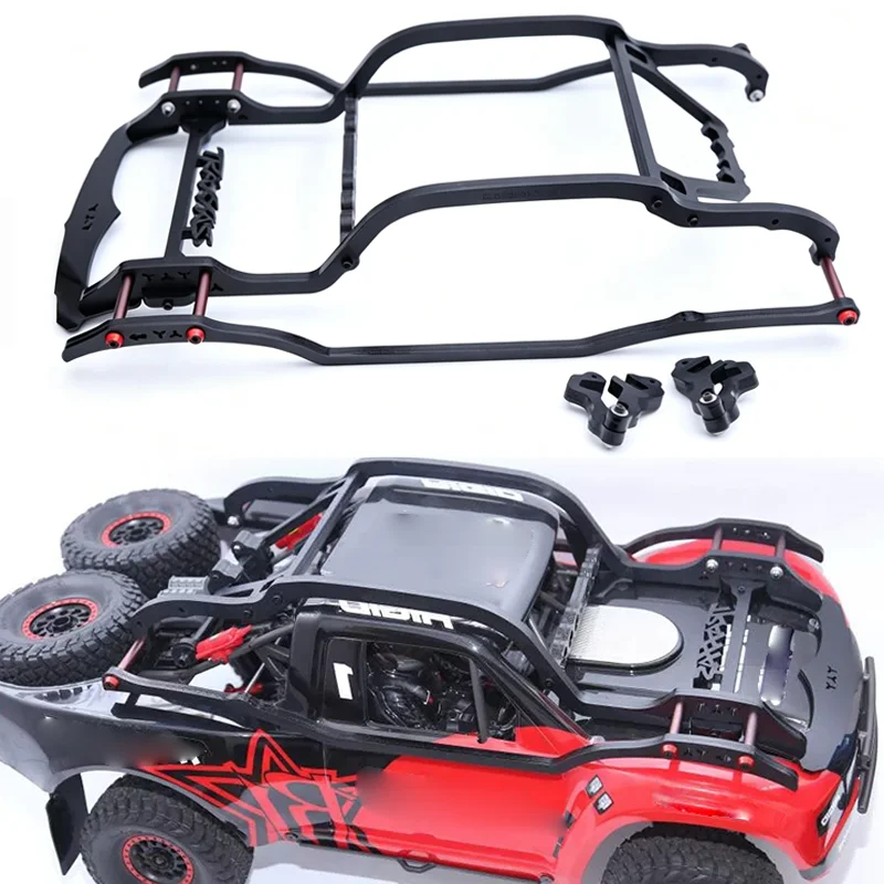 1pcs Black Nylon V1.1 Car Shell Version Roll Cage for 1/7 TRAXXAS Unlimited Desert Racer UDR Car