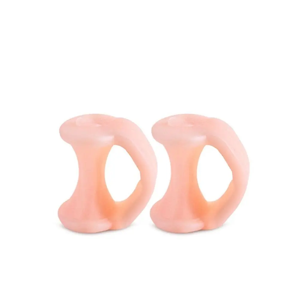 Silicone Gel Feet Care Spreader Toe Valgus Corrector Toe Orthopedic Products Toe Separator Straightener Finger Protector