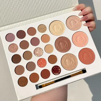 26-Color Earth Tone Eyeshadow Palette 1