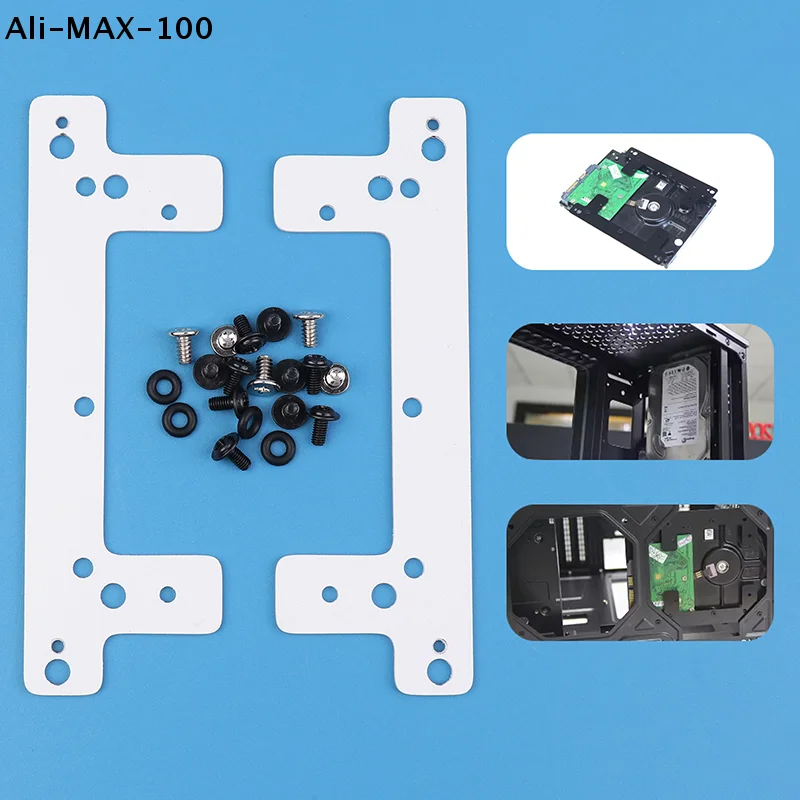 【Rw】【YY6】2.5/3.5inch To 12cm Fan Position Adapter Bracket Case Internal Hard Disk Position Expansion Bracket Chassis Accessories