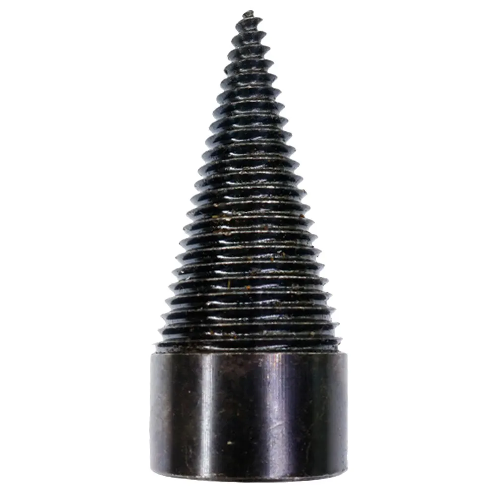 

Wood Splitter Drill Bit 42mm Firewood Splitting Tool Electric Woodworking Chop Cone Steel Durability Efficient