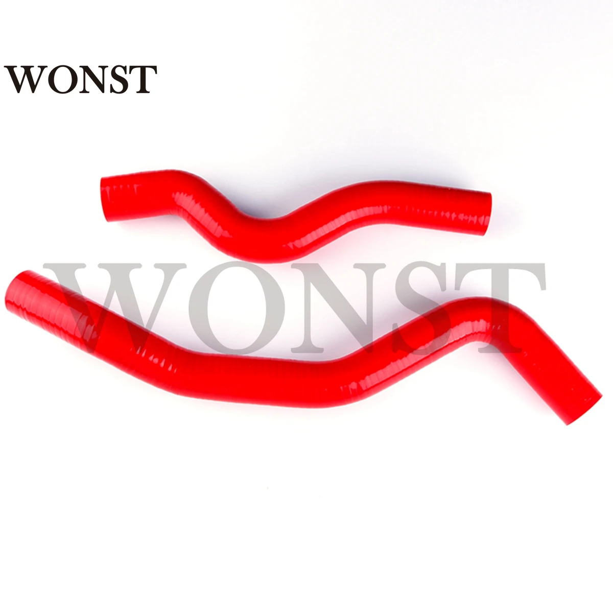 

For 1996 1997 1998 1999 Mitsubishi Lancer Evolution EVO 4/5/IV V Silicone Radiator Hose Red