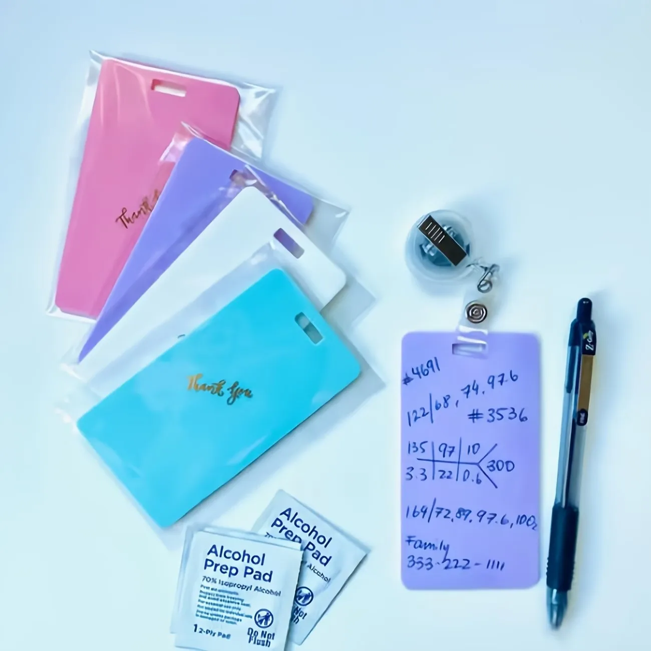 2 Erasable Sticky Notes, Reusable Silicone Sticky Notes for Horizontal and Vertical Use, Erasable Notes for Ballpoint Pen Writing, Alcohol Erasable Notes, Suitable for Multiple Use Scenarios