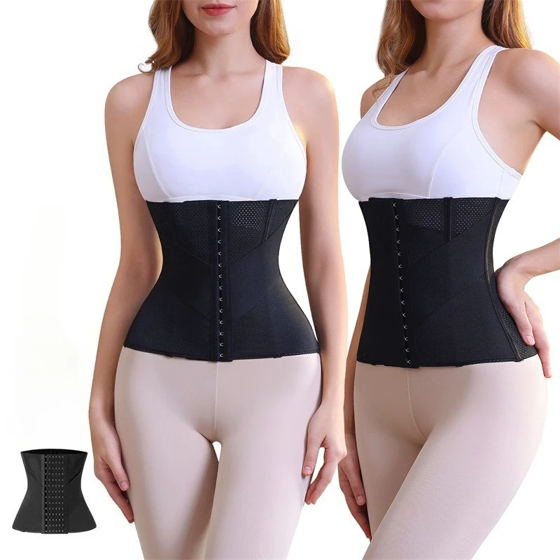 

Колумбийский Fajas Body Shaper Тренажер для талии Пояс для контроля живота 9 стальных костей 6 рядов крючков Корректирующее белье Женский корсет Сильная компрессия