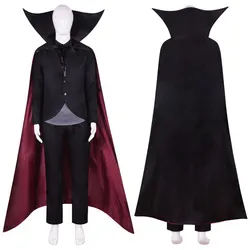 The Hotel Dracula Cosplay Costume Johnny Suits Man  Halloween Party Outfits