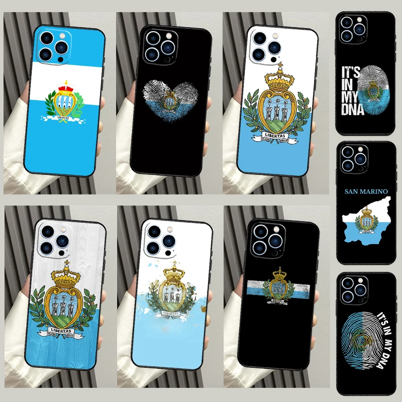 San Marino Flag Cas… - image