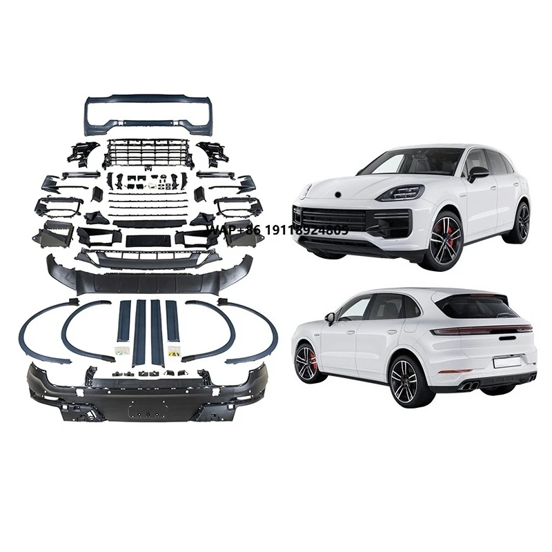 

For Cayenne 2024 Upgrades Bodykit Car Car Modification Turbo Package Front and Rear Bars Body Kits for Cars