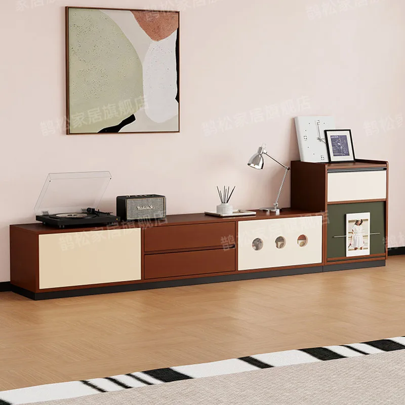 Designer Modern Tv Stands Aesthetic Minimalist Storage Shelf Living Room Tv Table Display Organizer Muebles Salon Furniture