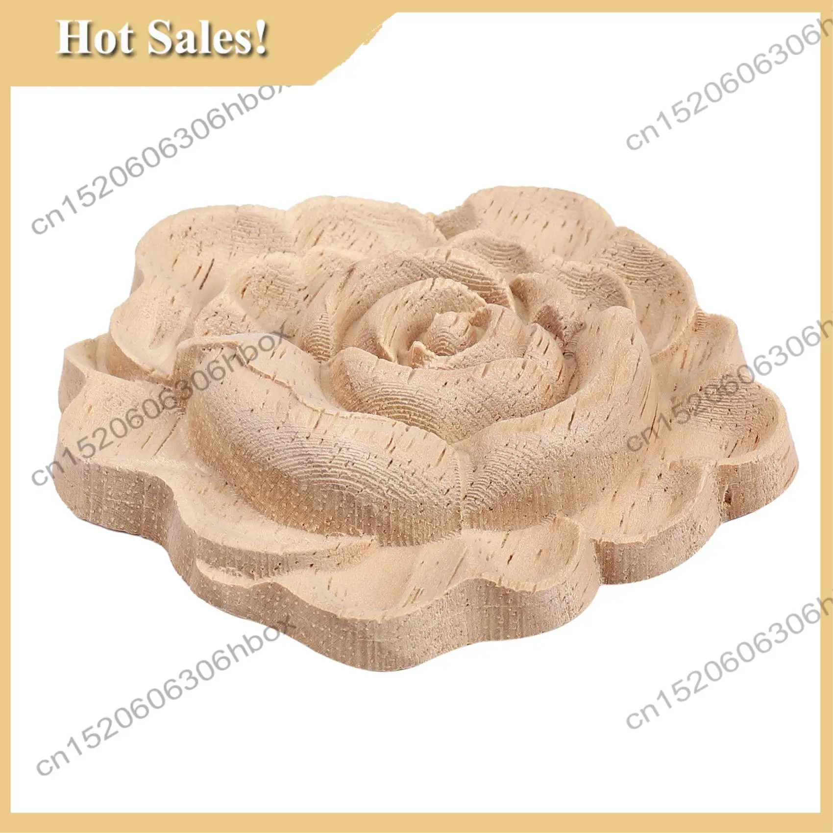 -HOPE 家具木彫りアップリケヴィンテージ航海装飾キャビネットドアソリッドデカール花柄彫刻木製