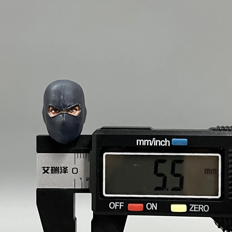 Cabeza para Cobra Trooper Figura de acción de la serie clasificada G.I.Joe de 6" - Cabeza suelta esculpida pieza de repuesto barata