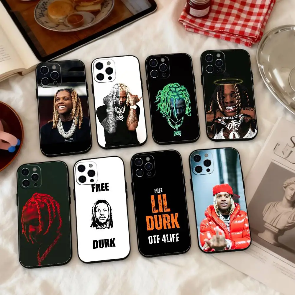 

Cool Rapper L-Lil D-Durk Phone Case Silicone Soft For IPhone 17 16 15 14 13 12 11 X XR Plus Pro Max Plus