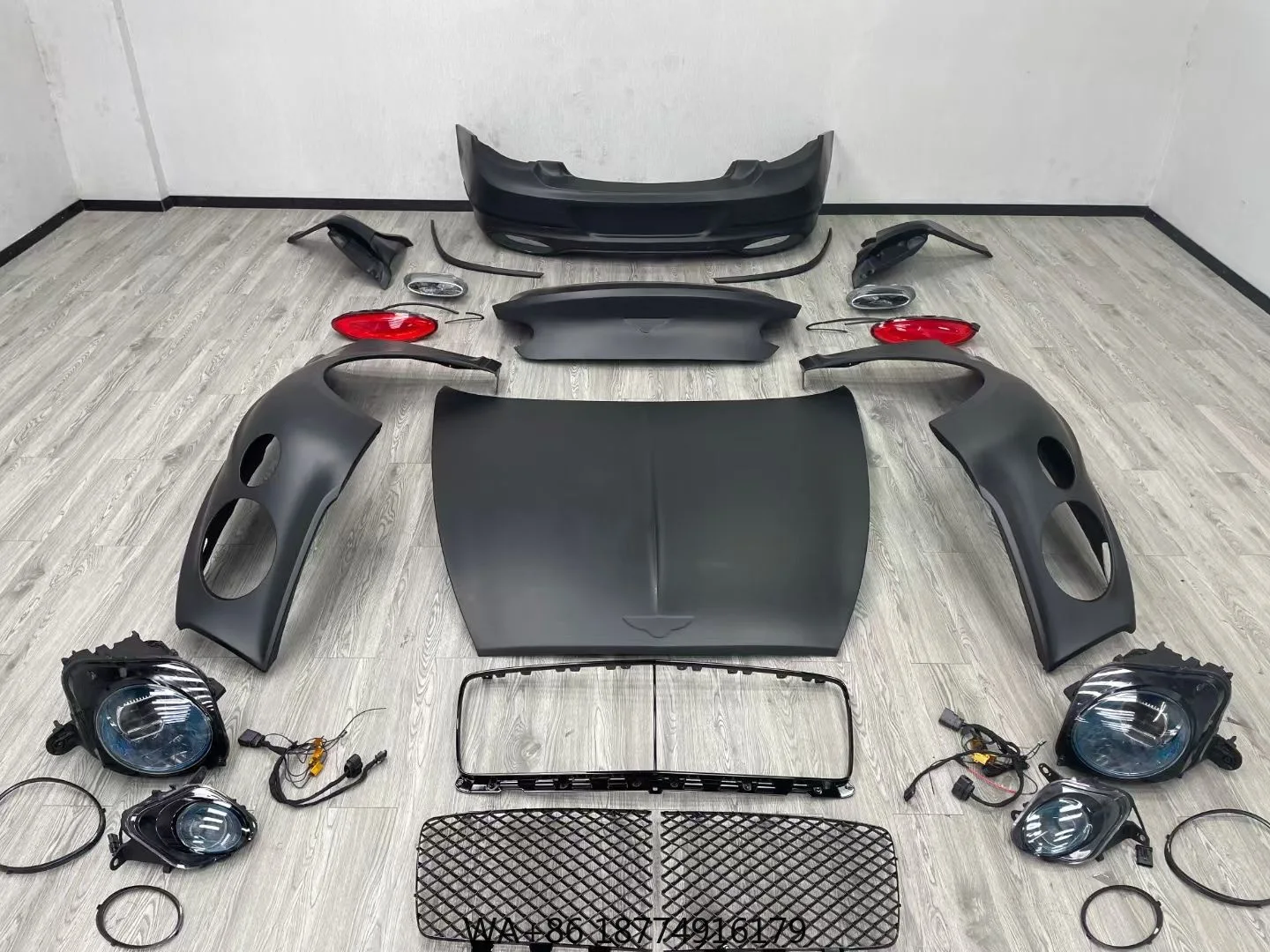 

For Continental GT 2023 Upgrade Body Kit, Premium Exterior Styling Conversion Parts