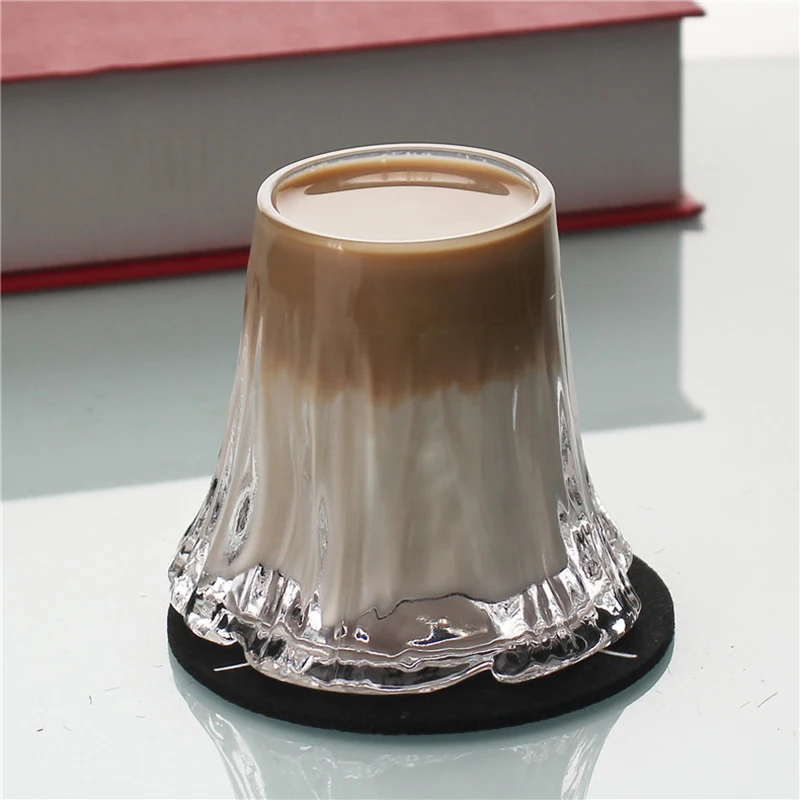 200ML Glass Coffee Cup Wine Glass Tea Cup Mug Cup Iced Tea Glass For Family Office Party Weeding Restaurant And Kitchen Use