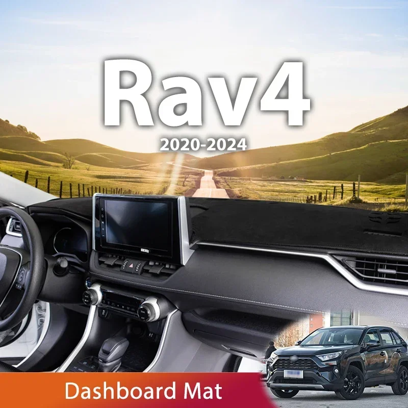 

Для Toyota Rav4 XA50 2020-2024 RAV 4 XA 50, защитный коврик для приборной панели автомобиля, избегайте света, приборная платформа, чехол для стола, коврик для приборной панели