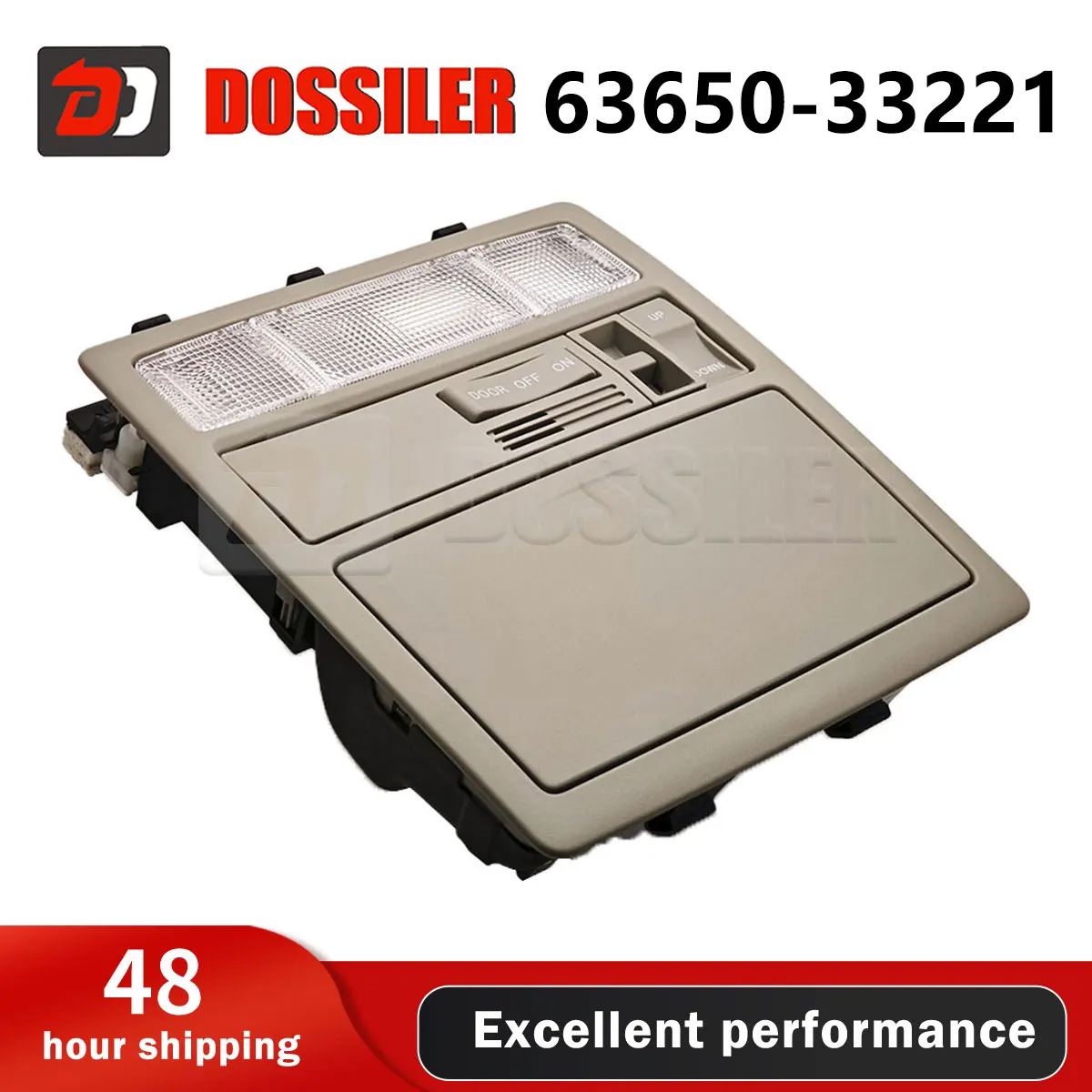 

63650-33221 Dossiler new car Front Reading Light switch For Toyota Camry Aurion2007 2008 2009 2010 2011 Indoor Light 63650-33271