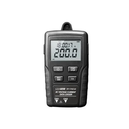 NEW CEM 176 Series Fast Response True RMS AC 2 X Voltage Sensors and Accessories Voltage Current Datalogger 2 X Current Clamps