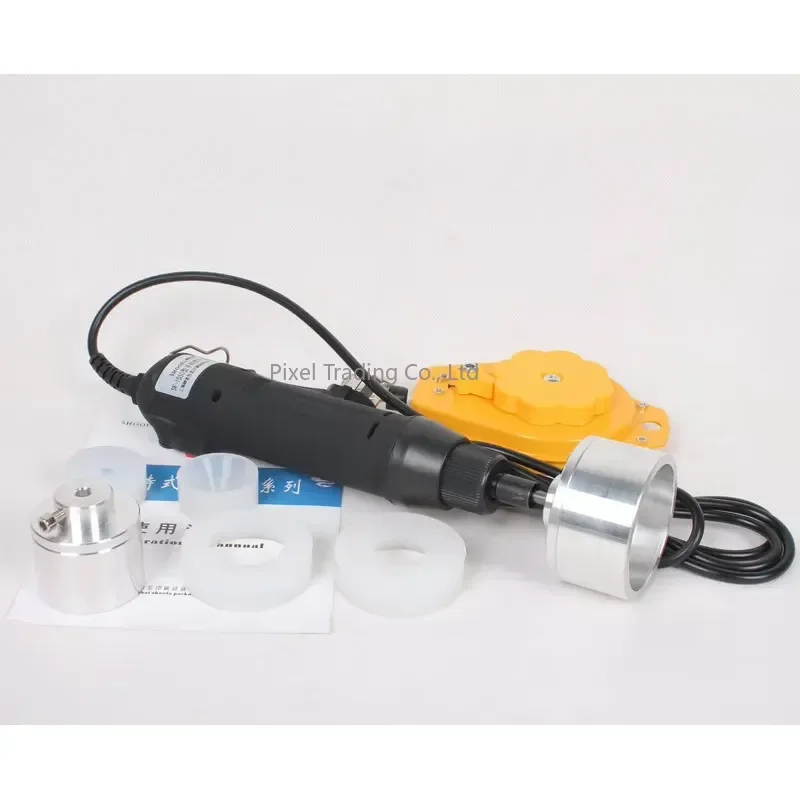 Hot Selling Glass Bottle Cartridge Ropp Capping Machine for Small Batch Production and Laboratory Use with Durable Metal Frame