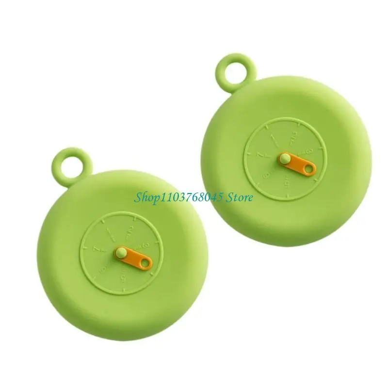 R53F Heat resistant Round Silicone Cover Practical Flavor and Freshness Sealed Covers