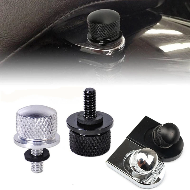 Universal Parts Blank Aluminum Alloy Rear Fender Seat Bolt Nut Plate Cover Suitable For Harley XL Dyna Softail Touring From Mode