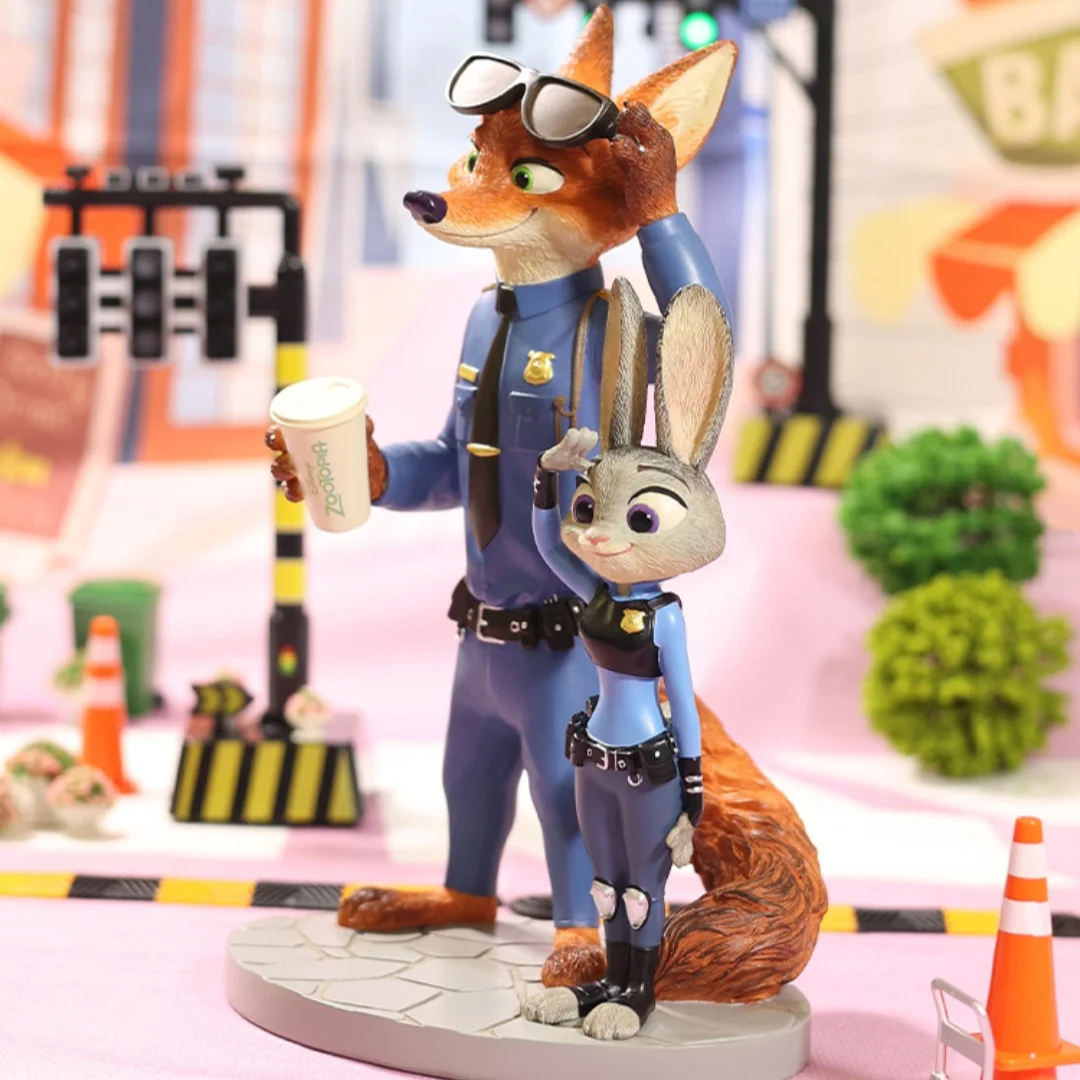 2024 New Disney Zootopia Action Figure Made By Hand Judy And Nick Furniture For Display Birthday Gifts