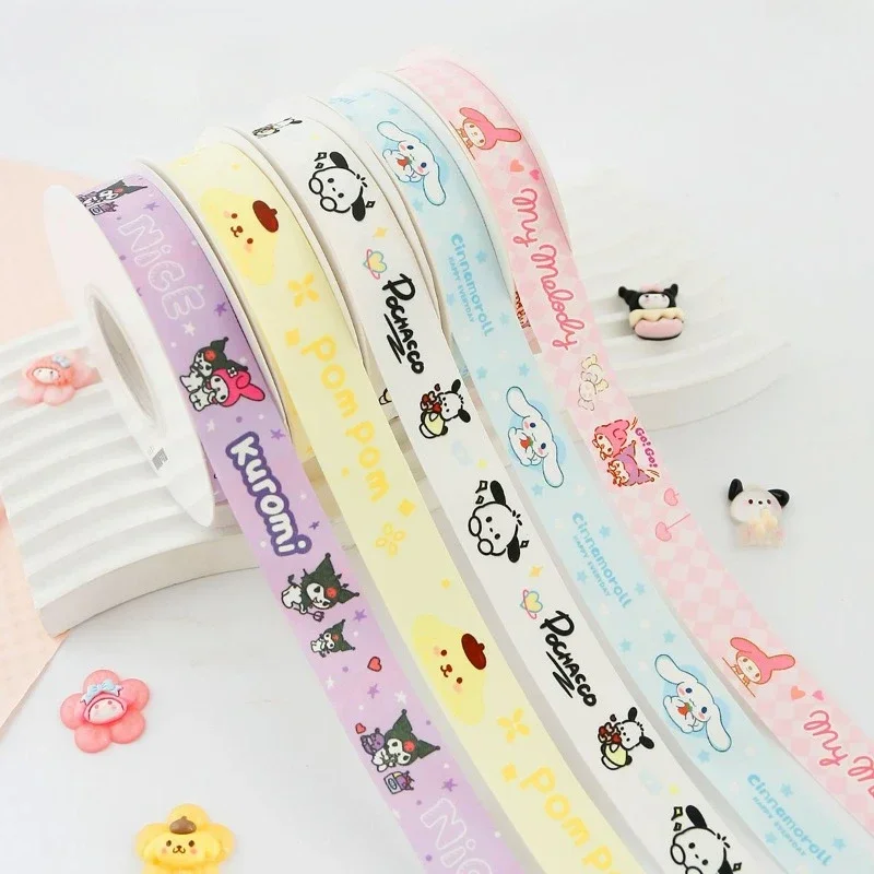 kuromi ribbon cartoon cute gift packaging decorative ribbon handmade cake bread strap 22m/roll home decoration wholesale