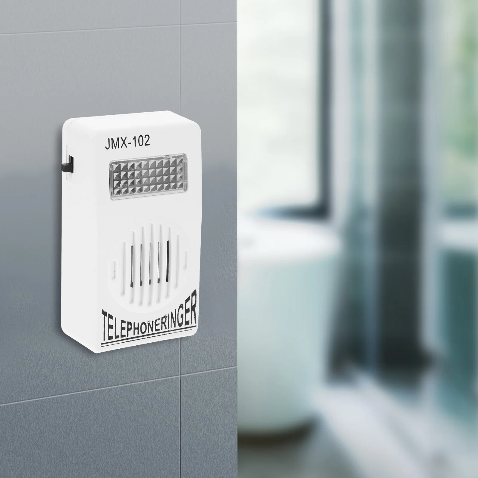 Amplificatore ad anello telefonico per linee fiere, dispositivo di potenziamento del volume suoneria forte, strumento di amplificazione dell'anello del telefono per problemi di udito
