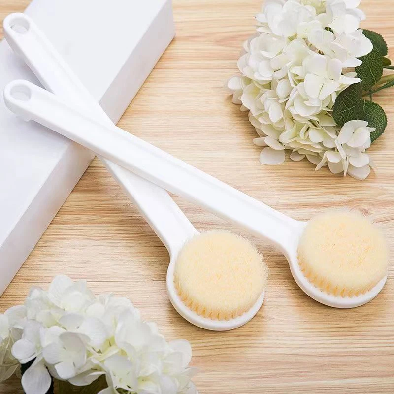 2024 Bath Brush Long Handle Exfoliating Scrub Skin Massager Exfoliation Bathroom Brush Back Body Bath Shower Cleaning Brushes