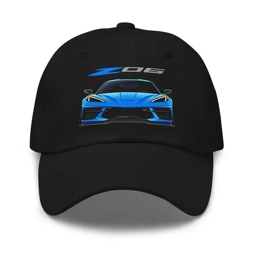 C8 Z06 Dad Hat Blac…
