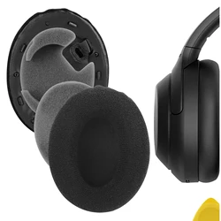 Geekria Comfort Velour Replacement Ear Pads for Sony WH-1000XM4 Wireless Headphones Ear Cushions, Headset Earpads