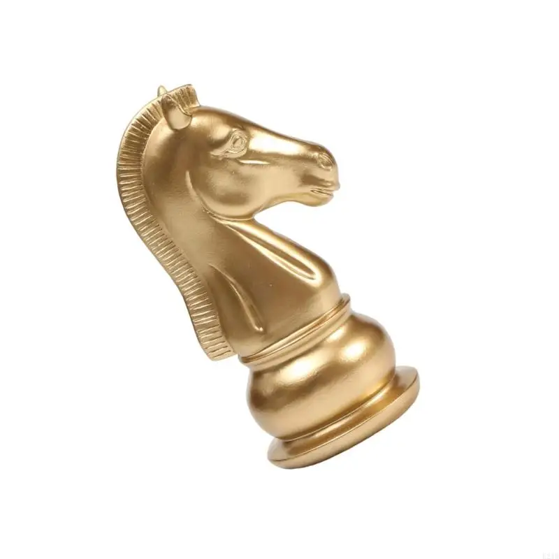 Chess Statue Decors Decorative Sculpture Large Game Figure Decoration Ornament 