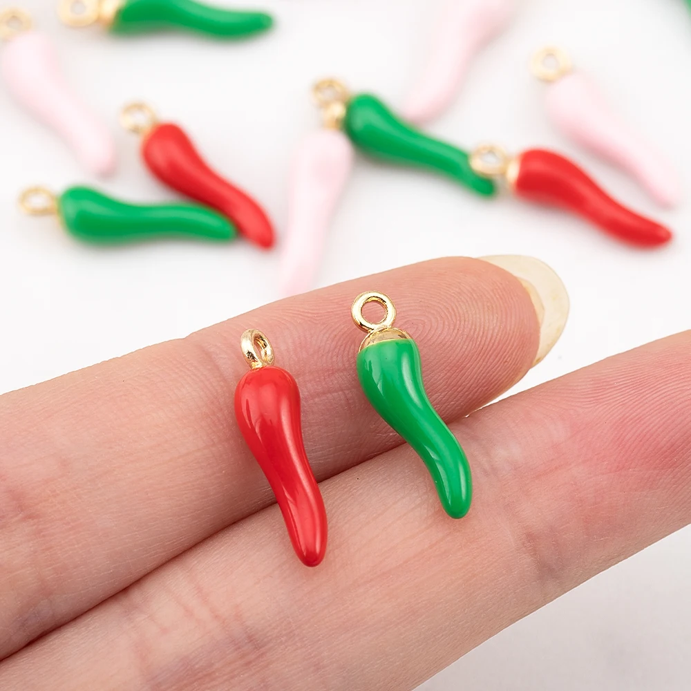 10pcs 5pcs 20pcs Red Hot Chili - Vintage Fashion Earrings review and price