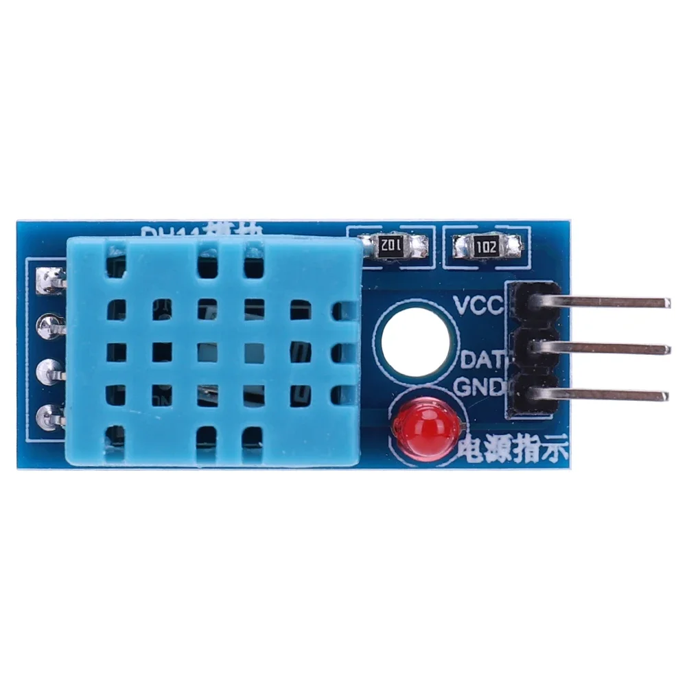 1-10PCS 3.3V-5V Digital Temperature Humidity Sensor Module Board DHT11 Temperature Relative Humidity Sensor Module 3-Wire High