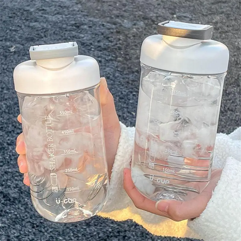 Creative Shaking Bottles Sports Water Cup High Beauty Leak Proof Fall Proof Portable Stirring Cup Outdoor Drinking Accessories