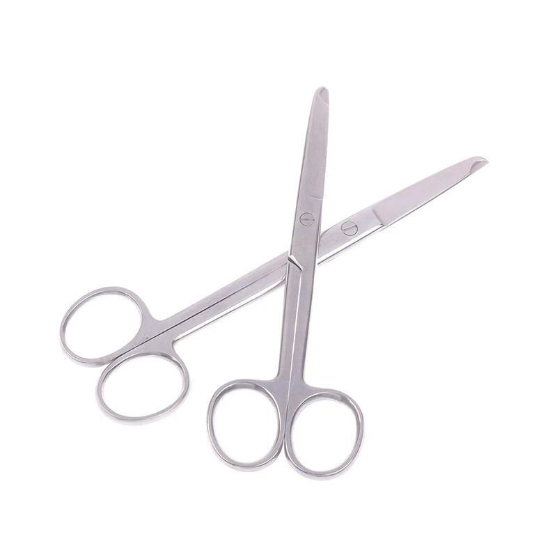 1 قطعة 14 سنتيمتر/16 سنتيمتر الفولاذ المقاوم للصدأ غرزة خياطة إزالة مقص أدوات جراحية الأسنان للصف عاجل #4