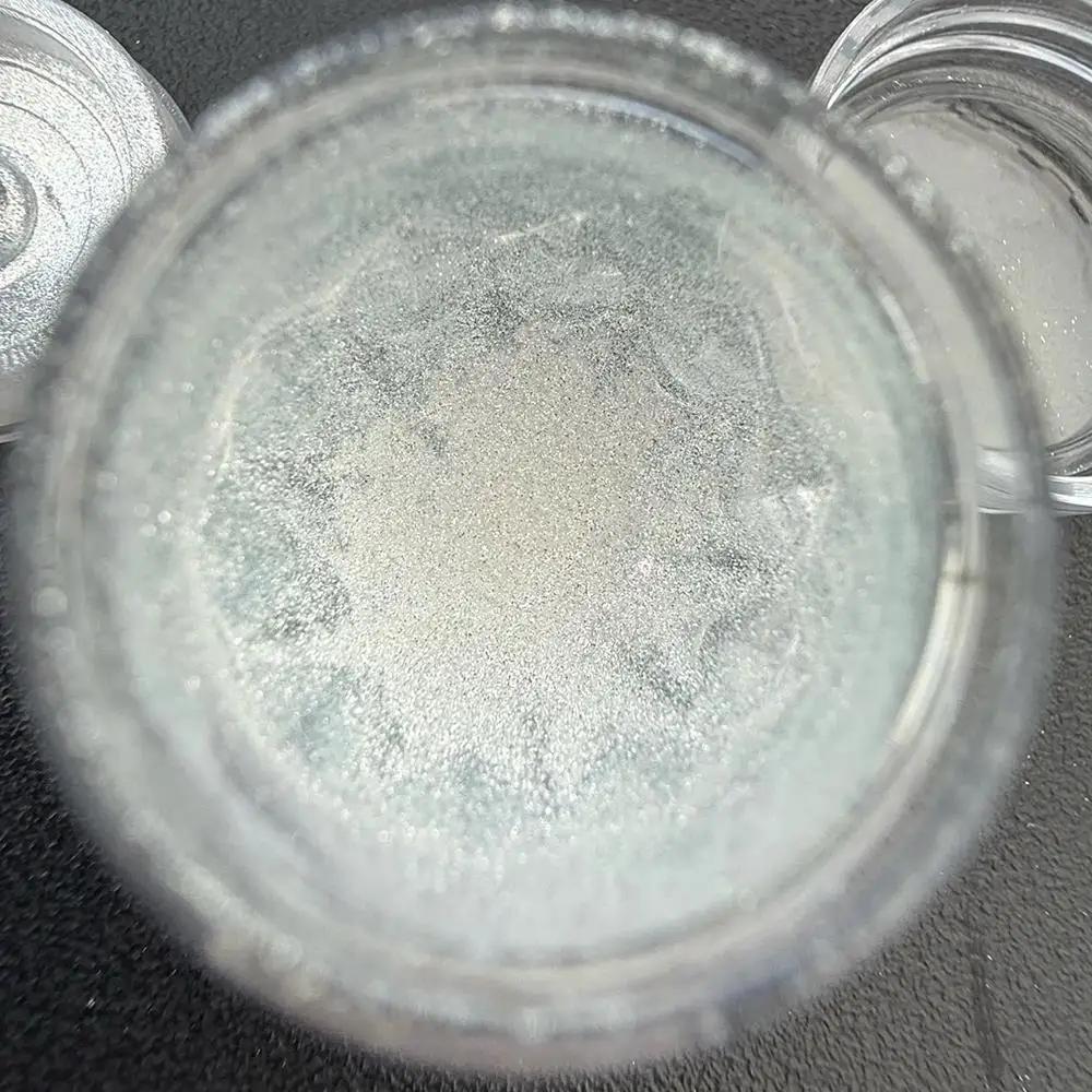 1병 화이트 문라이트 네일 파우더 순중량 0.5g 초미세 오로라 미러 효과 크롬 피그먼트 더스트 젤 폴리쉬 네일 아트 장식용