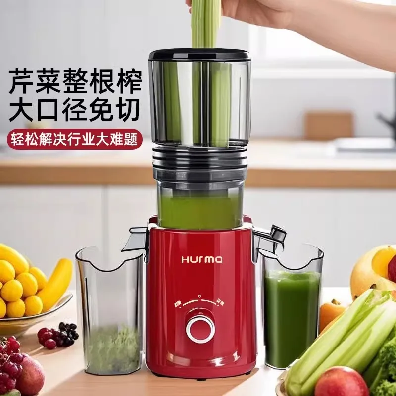 Máquina de suco de escoria separação de suco de grande diâmetro automático espremedor de aipo máquina de frutas e vegetais máquina de suco fresco