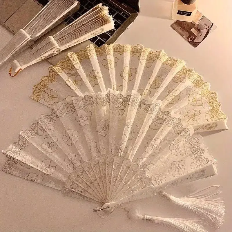 【Sakura Folding Fan】Sakura Folding Fan, Portable Summer Dance Fan, Internet Celebrity Folding Fan, Sakura Folding Fan - a Must-Have for Halloween, Christmas Performances, Hanfu Photography, and Thanksgiving