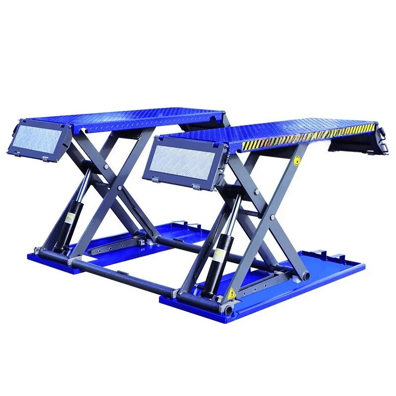 

Lift 4T double cylinder 1.2 meters scissor lift lifting platform