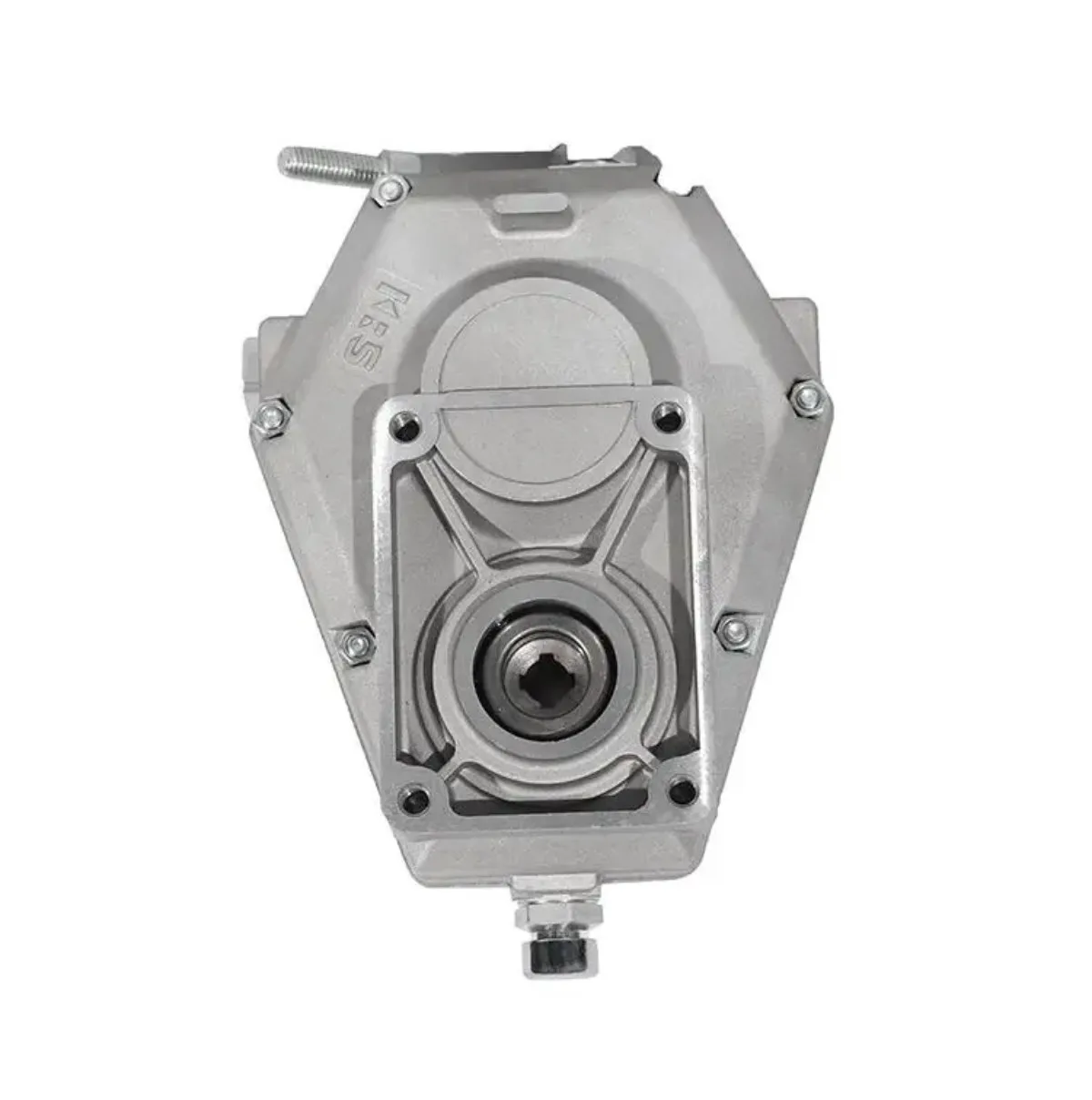 High Quality Speed Multiplier Gearbox KM6107 for Forest Machinery 1:3.5