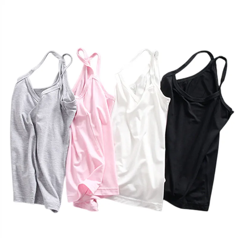 3pcs/Lot Girls Singlet Underwear Tank Cute Design Undershirts Cotton Tank Bow Tops for Baby Girl Size 100-150 Breathable Tops